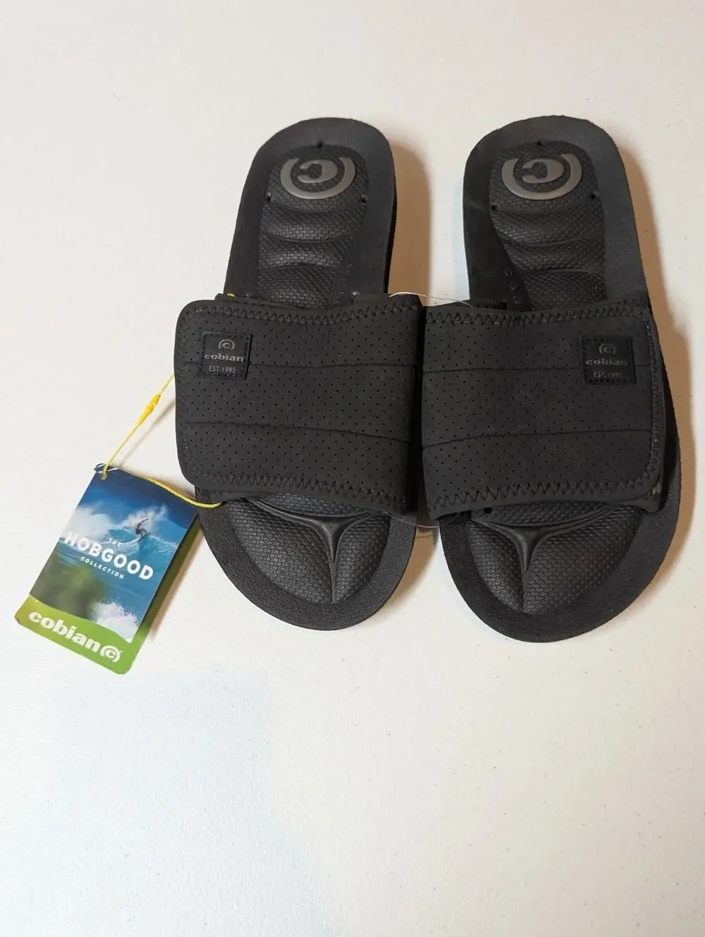 Cobian Men's Size 10 Hobgood Draino Camo Adjustable Slides Sandals NEW NWT